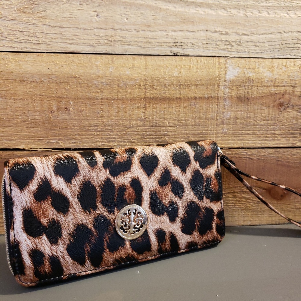 Leopard Print Wallet